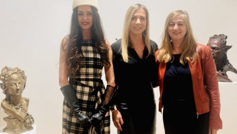 ПОСЛЕ ТАМЕ УВЕК СЛЕДИ КАТАРЗА: У Културном центру Србије у Паризу изложба вајарки Адриане Поповић и Александре Кокотовић