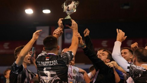 TRIJUMFALNA SEZONA ZA PARTIZAN: Vrtoglav uspon crno-belih futsalera