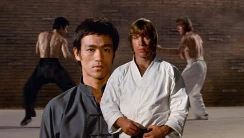 СЦЕНА КОЈА НИЈЕ СМЕЛА ДА СЕ ДЕСИ Тајни снимци из Рима створили легенде – борба Чака Нориса и Бруса Лија: Небески реванш после 54 лета