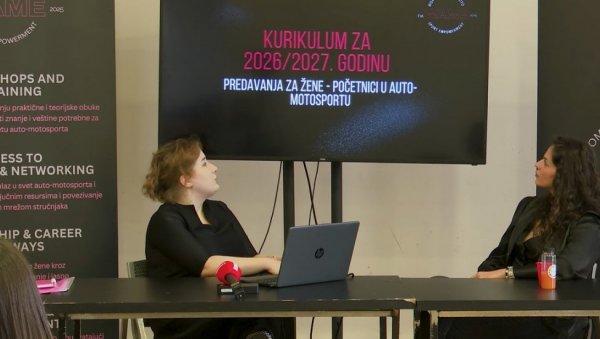 ИНФОРМАТИВНИ ПАНЕЛ О АУТО-МОТО СПОРТУ: Шведић послала поруку свим женама које желе да возе моторе (ВИДЕО)