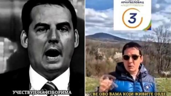 МРЗИТЕЉ СРБИЈЕ И СВЕГА ШТО ЈЕ СРПСКО ПОЗИВА НА ПОДРШКУ БЛОКАДЕРА: Кесић узвикује усташке покличе, а жели да кроји власт у Србији