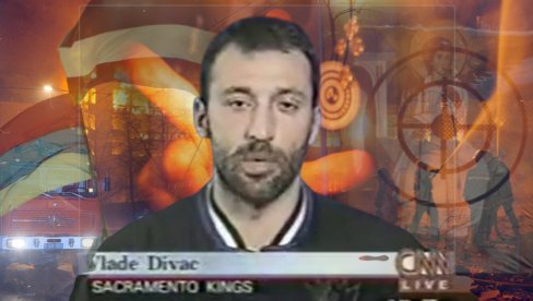 ПОНОСАН ШТО САМ СРБИН, АМЕРИЧКИ НАРОД ОБМАНУТ Бомбе падале на Београд, Дивац се укључио за ЦНН - слушала га цела Америка (ВИДЕО)