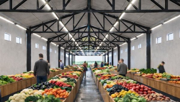 ПОЧИЊЕ РЕКОНСТРУКЦИЈА: Аранђеловац добија модерну наткривену зелену пијацу