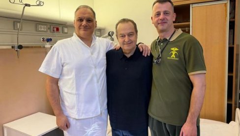 ПРВИ ПУТ ВАМ СЕ ОБРАЋАМ СА НЕКИМ ДЕТАЉИМА ВЕЗАНИМ ЗА ТЕ ДАНЕ Дачић: Још сам на прегледима у Клиничком центру