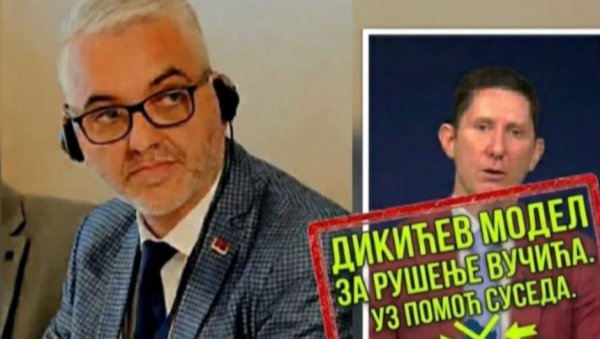 МИЛИЋ ОГОЛИО ДИКИЋА У свом најновијем нападу аналитичког лудила отишао је корак даље