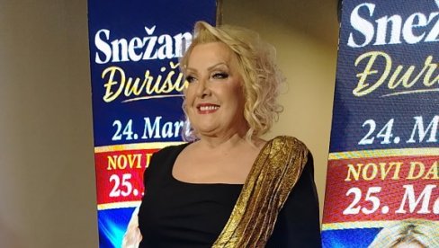 MUZIČKO NARODNO VESELJE: Snežana Đurišić održala i drugi i nizu koncerata u Beogradu (FOTO)