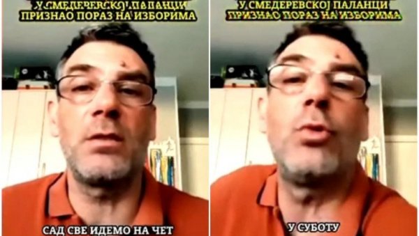 Болно признање оснивача блокадерске листе у Смедеревској Паланци (ВИДЕО)