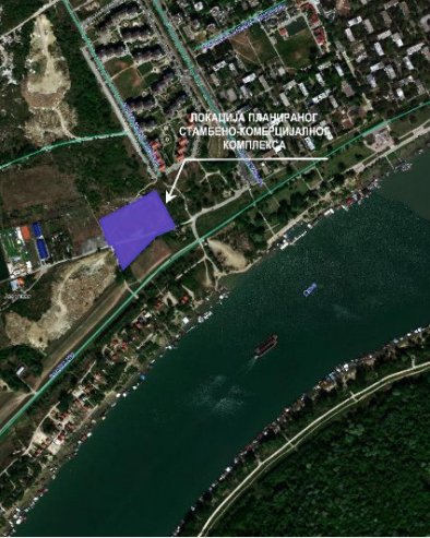 СТАНОВИ ПОРЕД САВСКОГ КЕЈА: У близини трамвајске окретнице у Блоку 45 планирана изградња 80.000 квадрата са подземном гаражом