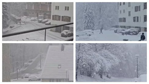 SNEŽNI ARMAGEDON U HRVATSKOJ! Na snazi crveni alarm: Zavejalo na Plitvičkim jezerima, jaka oluja u Rijeci! Vetar lomi drveće u Zagrebu