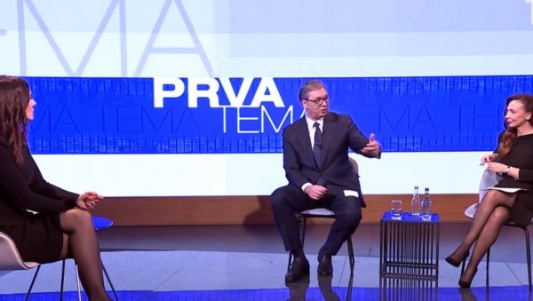 НЕ ПОСТОЈИ ЛАЖ КОЈУ НИСУ ИЗРЕКЛИ Вучић: У Кули су кренули да уништи билбодрде, а неко је хтео да их одбрани