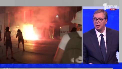 БЛОКАДЕРИ ЗАМАЛО СУ СПАЛИЛИ ЖИВЕ ЉУДЕ Вучић: Никада нећу заборавити монструме који су покушали убиство