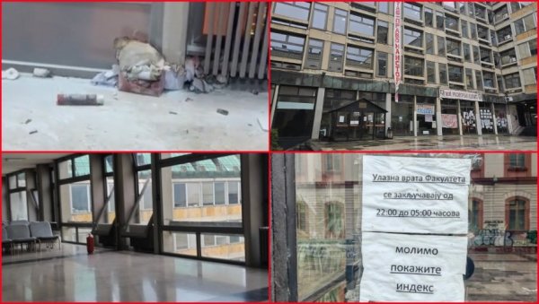 ПОЗНАТ ИДЕНТИТЕТ СТРАДАЛЕ: Девојка скочила са петог спрата Филозофског факултета због неодговорности и анархије блокадера?