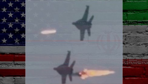 (VIDEO) Američki Super Hornet jedva izbegao iransku raketu - Teheran kaže da je oboren: Pao u Indijski okean!