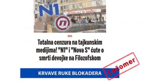 KRVAVE RUKE BLOKADERA (VIDEO)