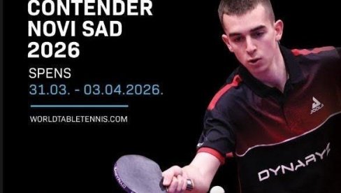 NOVI SAD ORGANIZATOR SVETSKOG KUPA MLADIH STONOTENISERA: U „Spens“ stiže 250 takmičara iz 26 zemalja