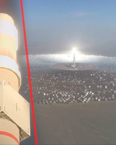 КИНЕЗИ СУ ЧУДО: Направили соларну електрану која ради и ноћу - кад се сунце угаси, помаже генијалан трик (ВИДЕО)