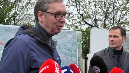 VUČIĆ O NACIONALNOM STADIONU: Radovi će biti gotovi na vreme
