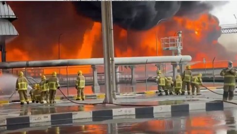 ГОРЕ НАФТНА ПОСТРОЈЕЊА, ПОГОЂЕНЕ И ВЛАДИНЕ КАНЦЕЛАРИЈЕ: Ирански дронови се свом силином сручили на Кувајт