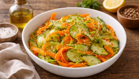 OSVEŽAVAJUĆA SALATA OD KRASTAVCA I ŠARGAEPE: Savršena i lagana