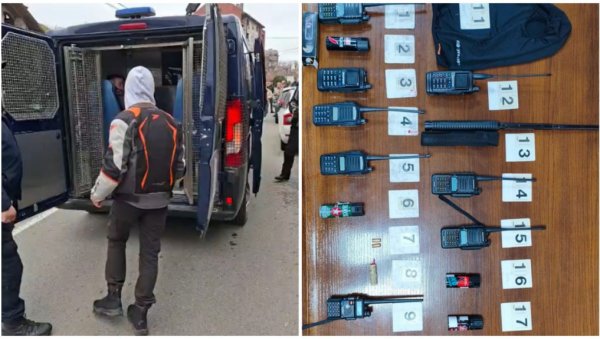 ПОГЛЕДАЈЕ СНИМАК ХАПШЕЊА БЛОКАДЕРА-ХУЛИГАНА: Напали Вукашина Ђоковића, имали хладно оружје и возили дрогирани! (ВИДЕО)