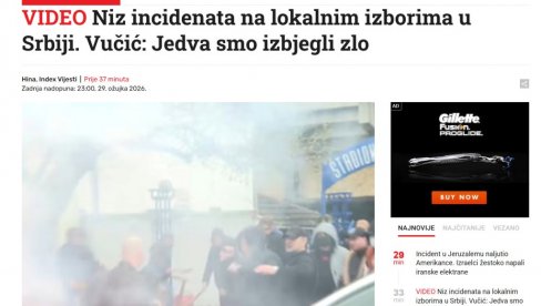 HRVATI U OČAJU! Ceo dan navijaju za blokadere, a sada ne smeju da objave rezultate izbora i Vučićevu dominaciju