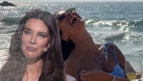 ZANOSNA KOSJERINA: Spala joj bretela, preplanula i srećna na plaži (VIDEO)