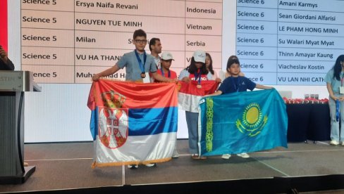 DEVET MEDALJA ZA SRBIJU: Veliki uspeh naših đaka na STEMKO olimpijadi iz prirodnih nauka u Singapuru