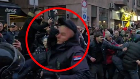 BRNABIĆ OBJAVILA SLIKU NAPADA NA POLICAJCA I PORUČILA EU: Dosta je bilo, vladavina prava i sloboda okupljanja ne znači anarhiju!