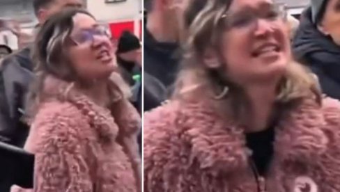 BLOKADERKA ZA PSIHIJATRIJU! Zgubidanka urlala na policiju! (VIDEO)