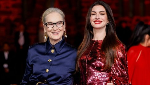 MERIL STRIP I EN HATAVEJ NA PREMIJERI FILMA ĐAVO NOSI PRADU 2: Zablistale u kreacijama kakve do sada nismo videli (FOTO)