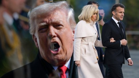 NAKON TEŠKIH OPASKI DONALDA TRAMPA Brižit u nikad ženstvenijem izdanju, a Makron oštro odgovorio: Tramp previše priča, nije na nivou...