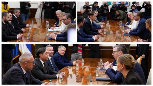 ZA DANAS ZAVRŠENE KONSULTACIJE VUČIĆA SA PREDSTAVNICIMA STRANAKA: Predsednik razgovarao sa Vulinom, Pastorom i Zukorlićem