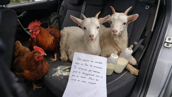 ОВО НИЈЕ ПРВОАПРИЛСКА ШАЛА! Отворио врата аута и затекао призор који га је оставио у шоку – уз њих је стајало и потресно писмо