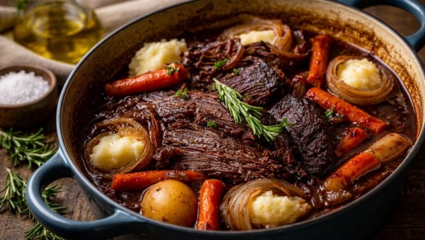 КЛАСИЧНО ПЕЧЕЊЕ У ЦРВЕНОМ ВИНУ: Мирис дома који осваја