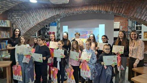 KONKURS SA POVODOM: Jagodinska biblioteka nagradila najbolje đačke radove