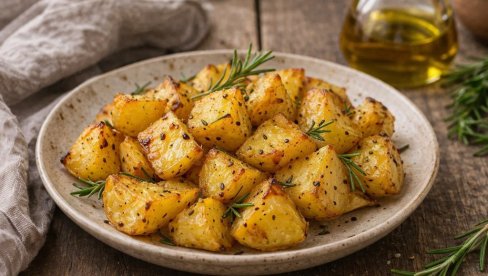 RUZMARIN KROMPIR IZ RERNE: Krompir sa mediteranskim šmekom