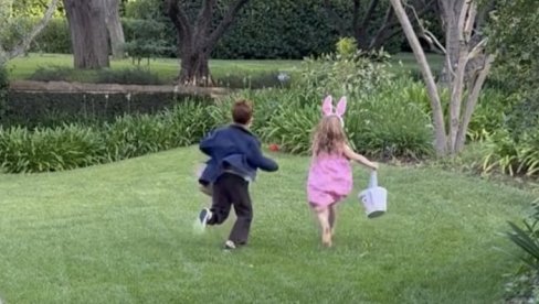 МЕГАН МАРКЛ ОБЈАВИЛА НА ИНСТАГРАМУ ПОРОДИЧНУ ПРОСЛАВУ УСКРСА: Принц и принцеза у потрази за јајима (ФОТО)