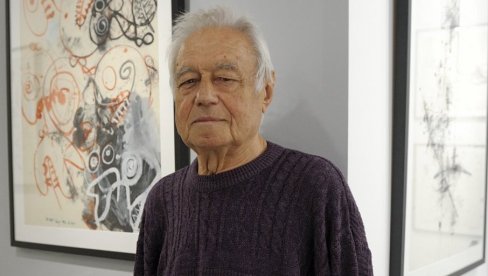 UMETNIKOV LET KROZ BESMRTNOST: Pred čitaocima poslednja knjiga akademika Todora Stevanovića (1937- 2026)- Svetlost linija gavran