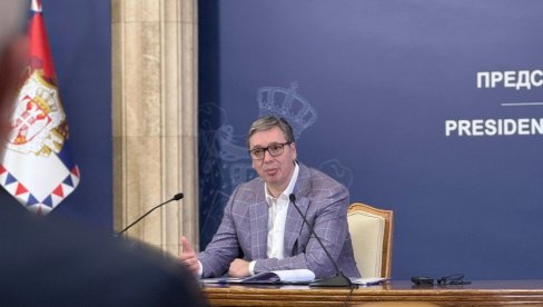 VUČIĆ O SVIM AKTUELNIM I VAŽNIM TEMAMA: Predsednik Srbije gost TV PRva