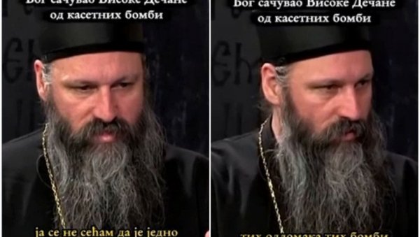 ЧУДО У ДЕЧАНИМА: Касетне бомбе падале, манастир остао нетакнут (ВИДЕО)