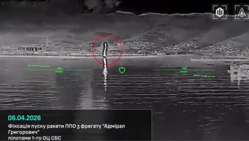 (VIDEO) Ptice Mađara skinule vodeću rusku fregatu u Crnom moru - vidite snimak raketiranja