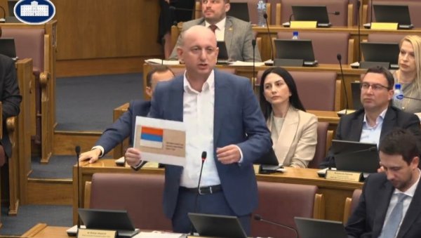 ТРОБОЈКА ПОСЛЕ ЕВРОПСКЕ АГЕНДЕ: Скупштини Црне Горе није прошао предлог о законском враћању народне заставе