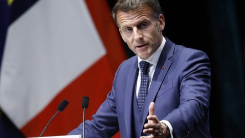 MAKRON SLAVI S 23 ODSTO PODRŠKE: Stranka francuskog predsednika obeležila deset godina od osnovanja u jeku političkih tenzija
