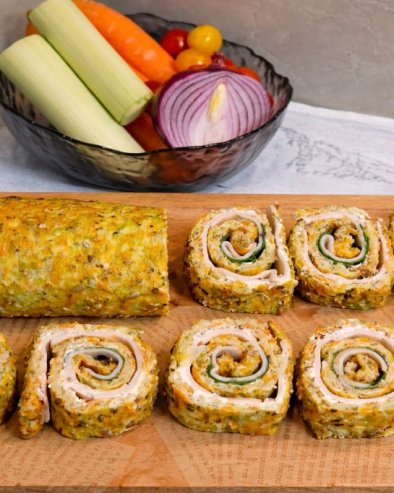 РОЛАТ БЕЗ БРАШНА: Здрав, укусан и пун протеина