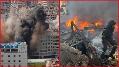 RAT NA BLISKOM ISTOKU: Masovna razaranja na jugu Libana; Iran ponovo preti (VIDEO)