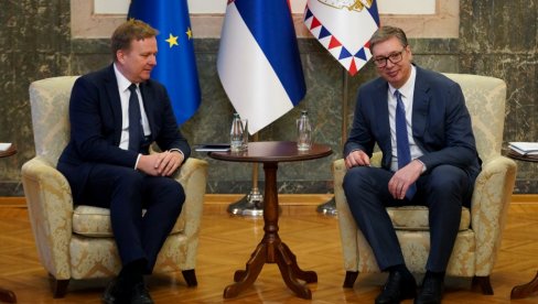 VUČIĆ SA SORENSENOM: Nastavak dijaloga i položaj srpskog naroda na Kosovu i Metohiji glavne teme (FOTO)