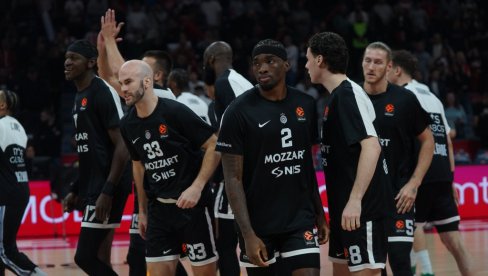 Partizan na Fajnal foru: Crno-beli nisu dozvolili seznaciju, savladali su Slobodu