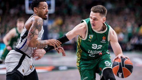 PRENOS, PARTIZAN - ŽALGIRIS! Emotivno veče u Areni!