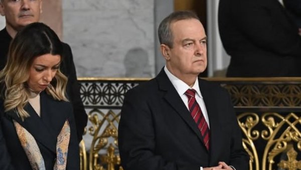 ВАСКРС ЈЕ ПОБЕДА ЖИВОТА НАД СМРЋУ Дачић на Васкршњој литургији: Нека нас овај празник...