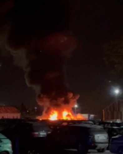 Горела Звицерова кола: Пожар у касарни Маслина у Подгорици